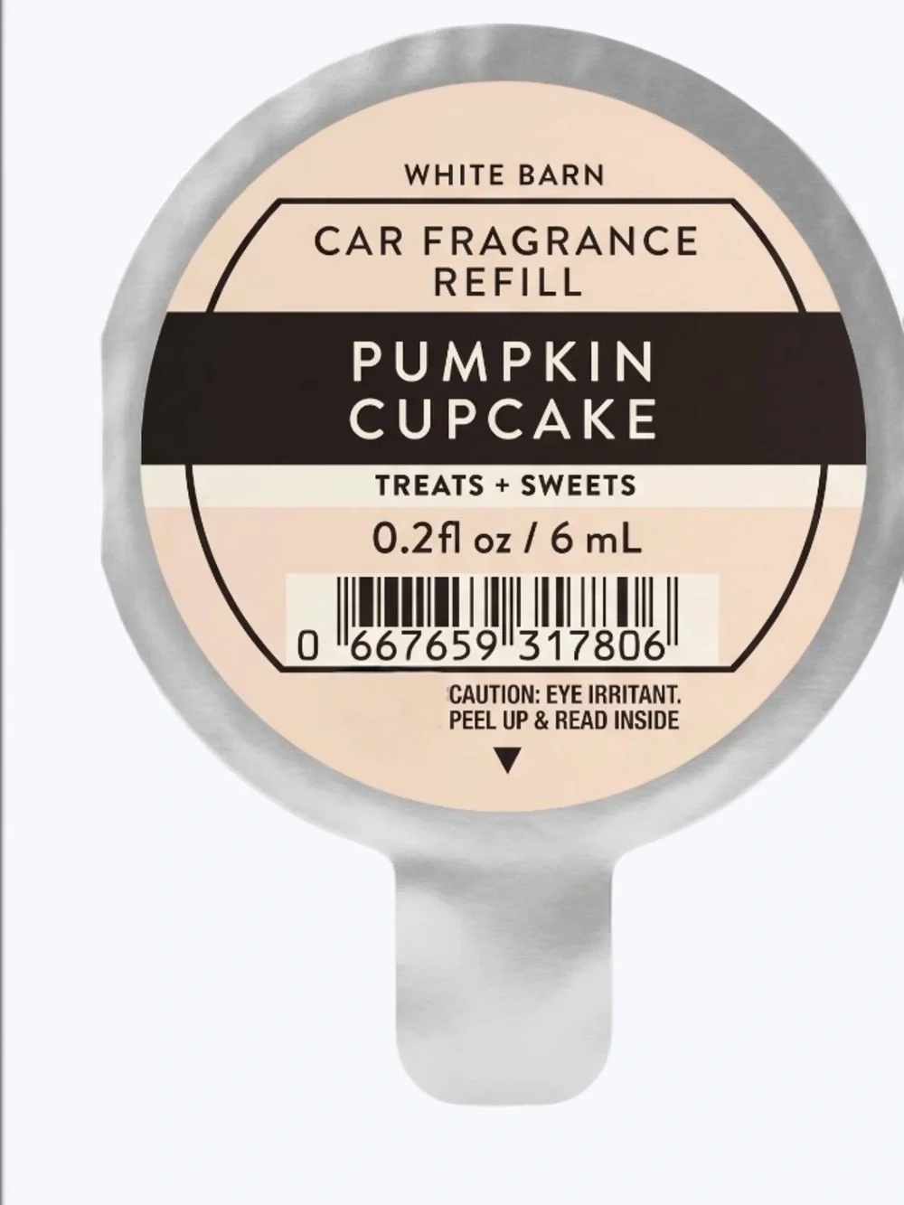 BATH & BODY WORKS Pumpkin Cupcake Car Fragrance Refill Duo Set